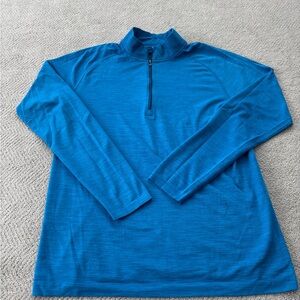 lululemon athletica Blue Long Sleeve Shirt